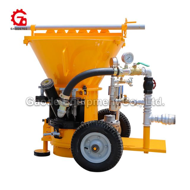 GAODETEC GZ-6AR/RD Portable Refractory Gunning Machine For Refractory Spraying